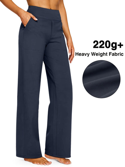 Women's Dark Gray Knit High-Waist Pants - product view 11