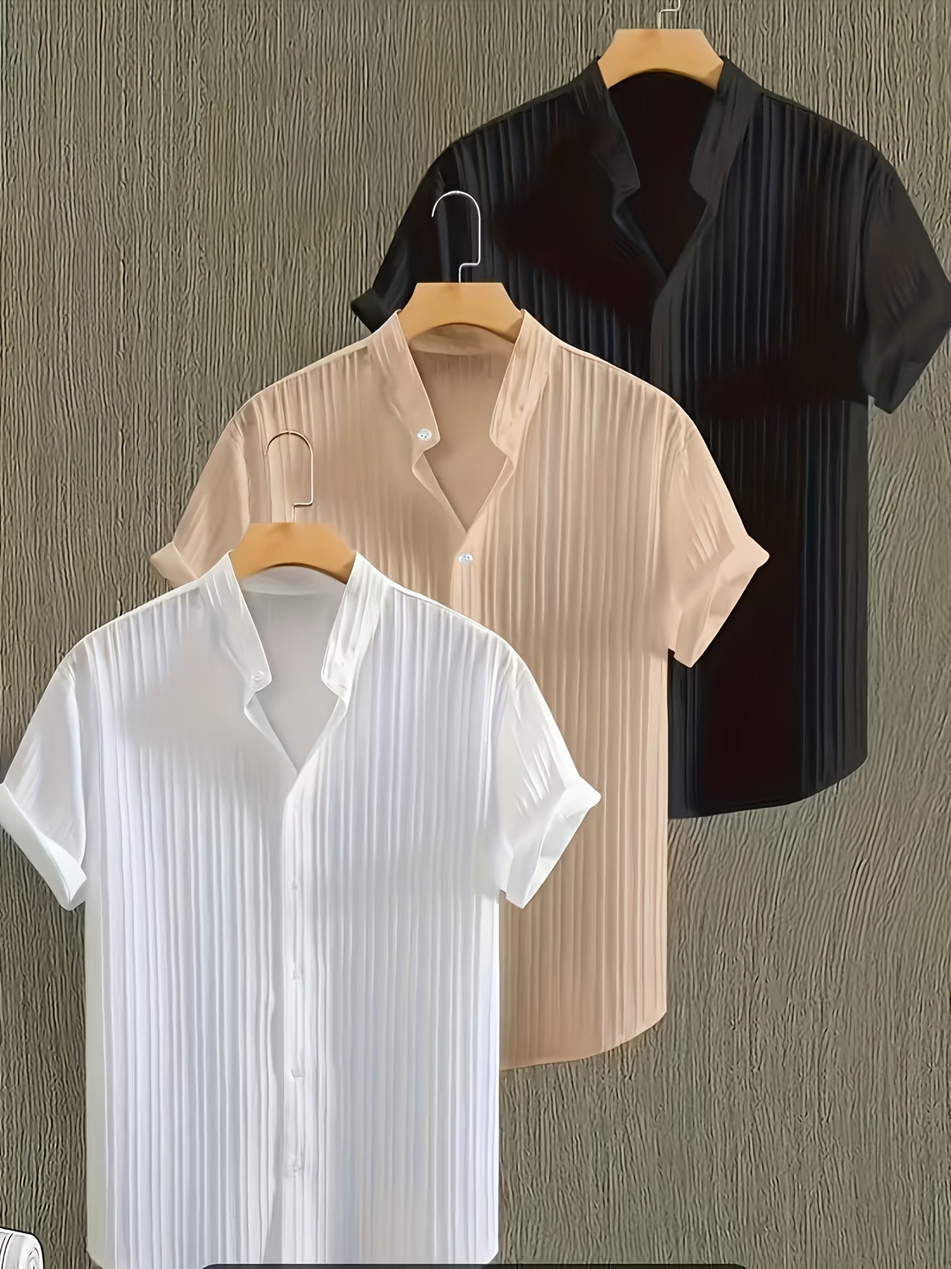 Men's Striped Casual Shirt - Regular Fit