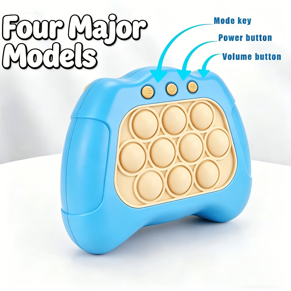 Handheld Electronic Fidget Game – Smart Interactive Touch-Activated Puzzle Toy, Portable Stress-Relief Memory Game Device for Kids Teens & Adults, Fun Creative Gift for Birthdays & Celebrations