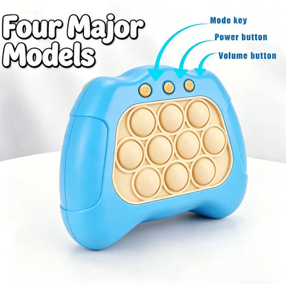 Handheld Electronic Fidget Game – Smart Interactive Touch-Activated Puzzle Toy, Portable Stress-Relief Memory Game Device for Kids Teens & Adults, Fun Creative Gift for Birthdays & Celebrations