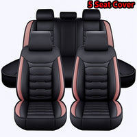 Black/Pink+5pcs Full Set No Pillow