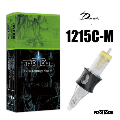 Tattoo Needle Cartridge Set 26 Sizes Integrated High Transparency Tips Round Liner Shader Curved Magnum M1 RL RS CM Disposable for Professional Artists & Beginners