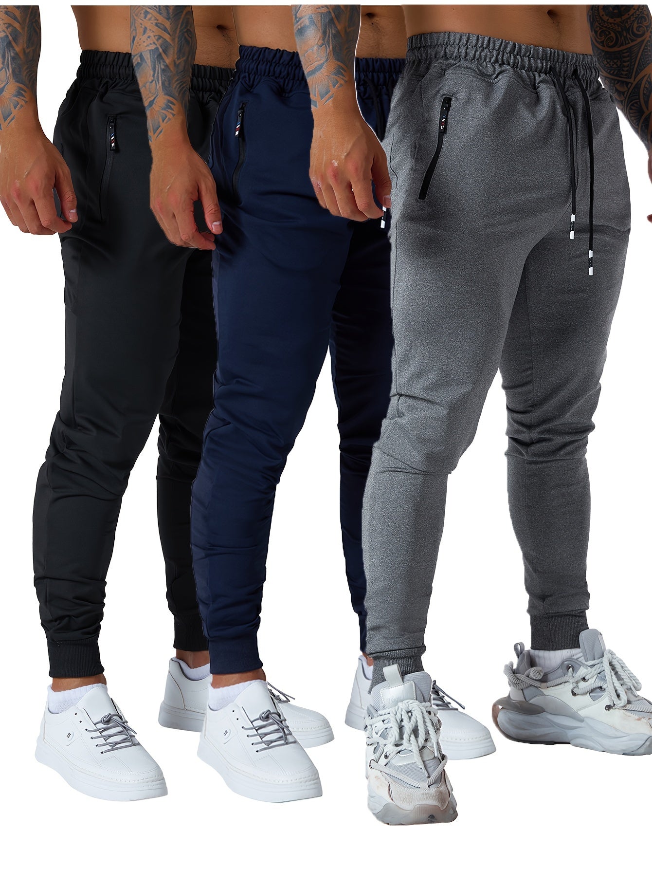 Men's Jogger Pants - Slim Fit With Pockets