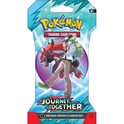 Pokemon TCG Scarlet & Violet Journey Together Blister Booster Pack | 10 Official Cards Per Pack | Random Assorted | Gift for Collectors Kids & Fans