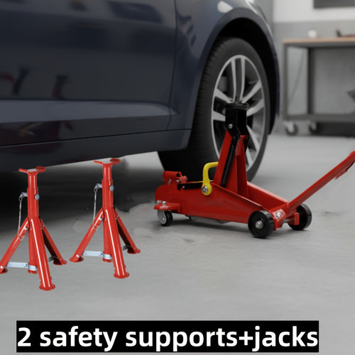 [Jack Stand & Hydraulic] 3-Ton Jack Stand (2-Pack) Or 2-Ton Horizontal Hydraulic Jack, Floor Jack for Vehicle Maintenance, Suitable for Auto Repair