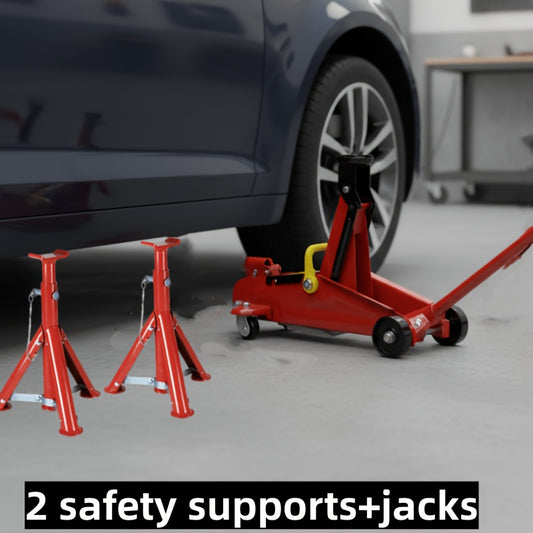 [Jack Stand & Hydraulic] 3-Ton Jack Stand (2-Pack) Or 2-Ton Horizontal Hydraulic Jack, Floor Jack for Vehicle Maintenance, Suitable for Auto Repair