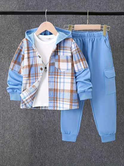 Boys Clothing Multipack - 4-Piece Casual Sportswear Set