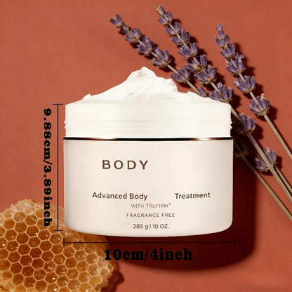 Firming Body Care Cream 285g – Advanced Natural Ingredients Moisturizing Lotion for Face & Whole Body, Restores Skin Elasticity & Nourishes All Light Beige Skin Types, Daily Skin Tightening Cream