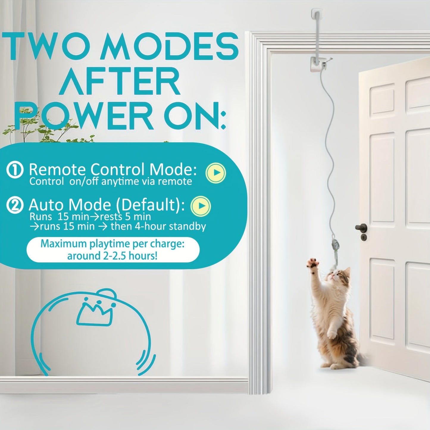 Remote Control Flying Bird Cat Toy Electric Automatic Drone with Hanging Motion Indoor Cat Enrichment Toy for Kittens Adult Cats Boredom Buster Blue 1-Pack 2-Pack
