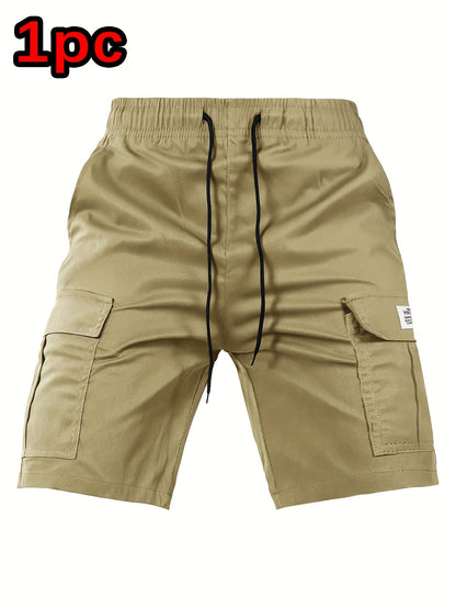 Men's Cargo Shorts - Drawstring Waist With Pockets Travel Style