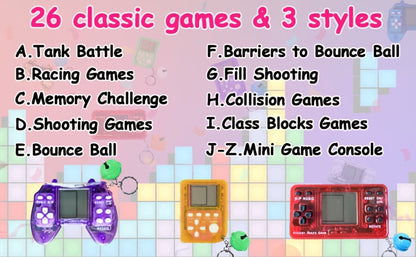 Video Game Keychains 12 Pack – Bulk Mini Gaming Controller Party Favors for Kids & Boys, Birthday Goody Bag Stuffers, Classroom Prizes & Gamer Loot Bag Fillers