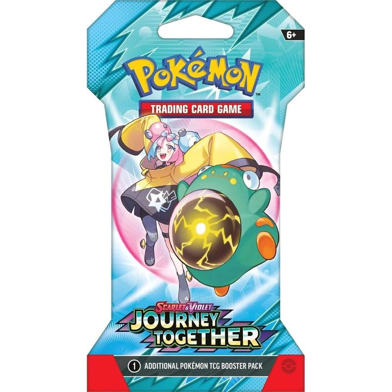 Pokemon TCG Scarlet & Violet Journey Together Blister Booster Pack | 10 Official Cards Per Pack | Random Assorted | Gift for Collectors Kids & Fans