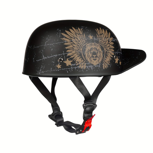 CrownRacing Motorcycle Helmets Half