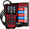 OBD2 Scanner Diagnostic Tool, Check Engine Code Reader OBD2 Scanner with Reset, Mode 6, Mode 8 & I/M Readiness, Auto Check Engine Light Car Diagnostic Scan Tool for All OBDII Car Since 1996