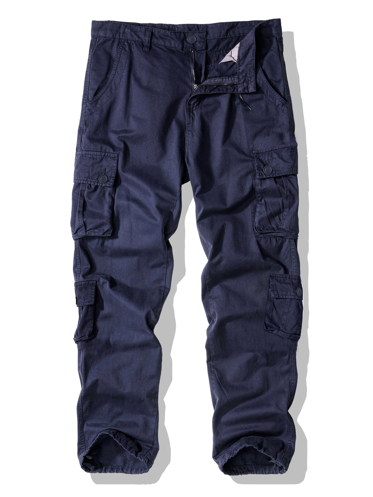 Men's Cargo Pants - Regular Fit With Pockets