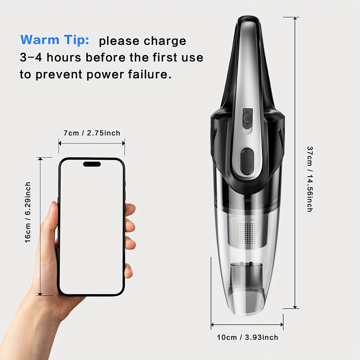 Car Vacuum Cleaner, 6000PA Super Strong Suction Handheld Vacuum, 2000mAh Large Capacity, Low Noise, Comes with Five Matching Accessories, for Car Interiors, Home, and Pet Cleaning, Pink Girly Car Accessories Gift for Women