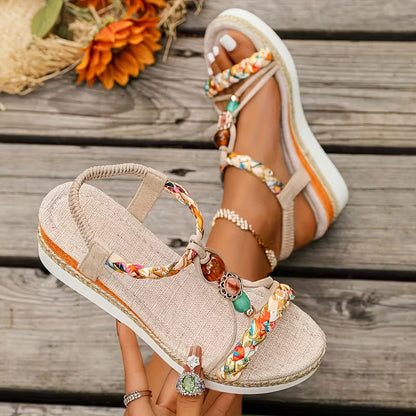 Women's Platform Sandals – Slip-On for Beach & Water