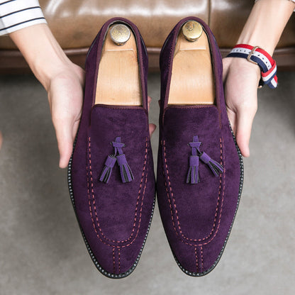 Men's Casual Slip-On Shoes - Slip-On Ease & Lace-Up Fit