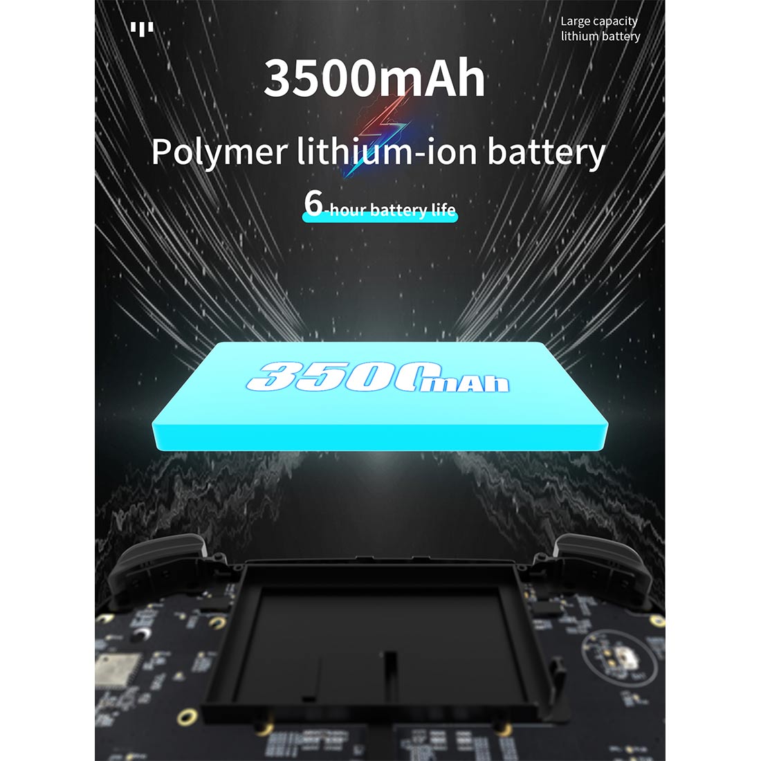 Anbernic RG ARC-S Arcade Six-Key Retro Handheld Game Console Linux 4" IPS HDMI 20+ Emulators Fighting Games 3500mAh Portable Emulator for Street Fighter Metal Slug Beat-Em-Up Fans 2 Colors