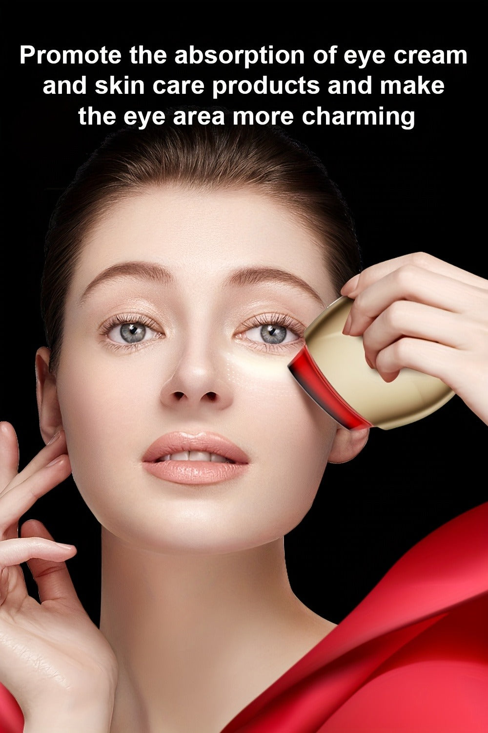 EMS Face Massager – 3-in-1 LED Light Therapy, Warm Heat & EMS Skin Tightening, USB Rechargeable Portable Facial Beauty Device for Anti-Aging, Collagen Boost & Glowing Skin, Home Spa Gift for Women