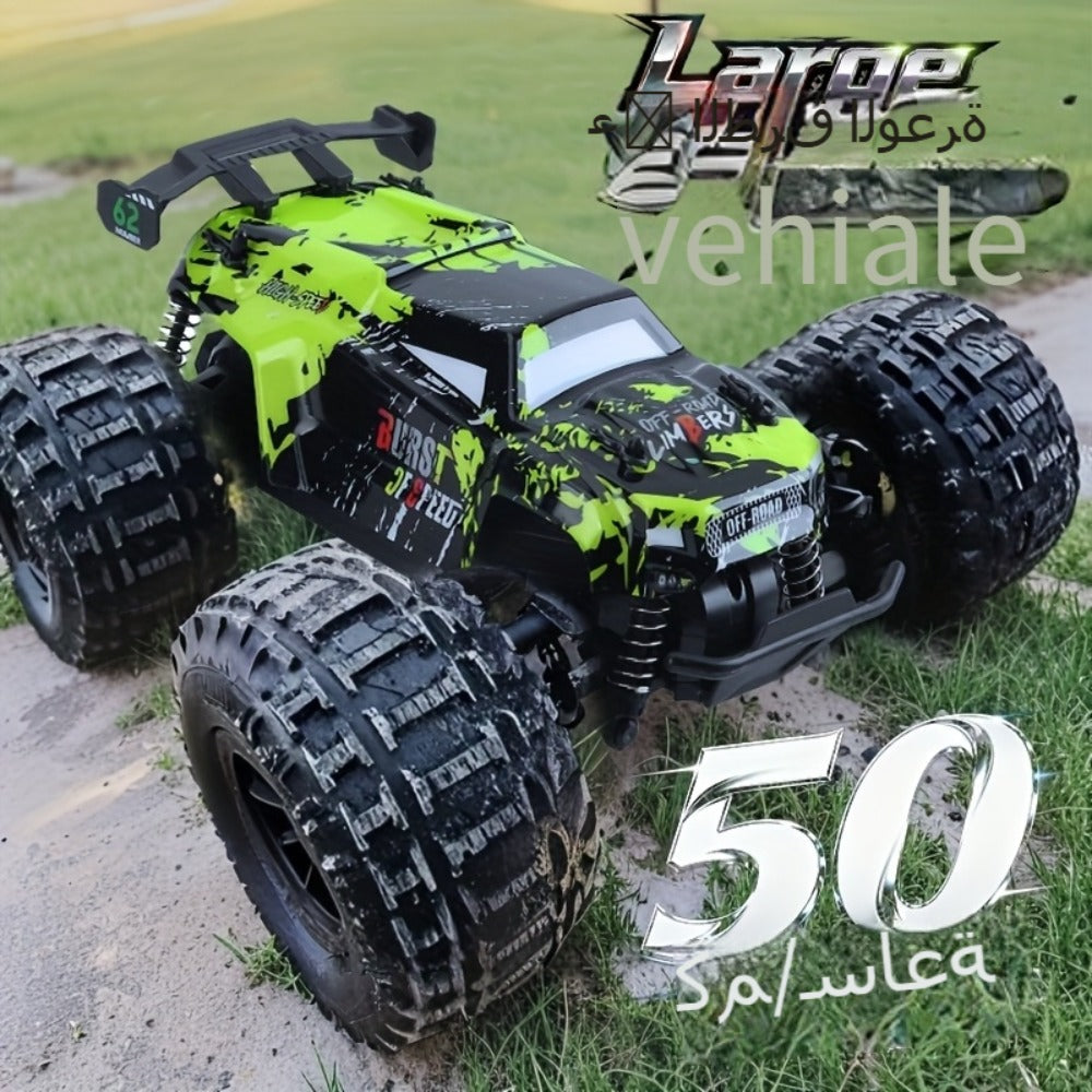 Dual Shell Ultra Large RC Off-Road Truck with Full Proportional Drift Control Extreme Grip Tires & High Speed – All-Terrain 4WD Remote Control Monster Truck for Kids Teens Adults Birthday Christmas Gift