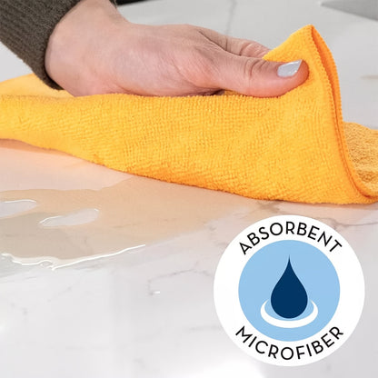 50/60pcs Ultra-Soft Microfiber Cleaning Cloths - Quick-Drying, Absorbent And Streak-Free, Multifunctional Household Rags for Kitchen, Bathroom, And General Cleaning - Durable, Reusable, And Machine Washable - Essential Reusable Cleaning Supplies