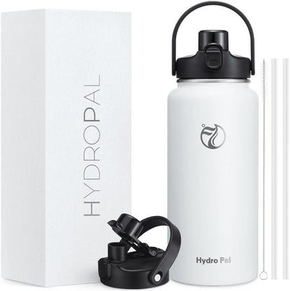 40oz Vacuum Insulated Water Bottle Stainless Steel Water Jug with 2-in-1 Lid Chug Lid Straw Lid Double Wall Hot Cold 12 Hours Leakproof for Gym Camping Travel