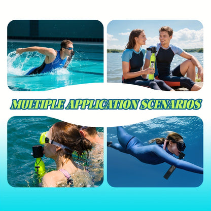 Aluminum Alloy Mini Diving Tank 0.5L – Portable Scuba Oxygen Cylinder with Regulator for Underwater Photography Snorkeling Recreation Leisure Diving Adults