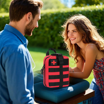 379-Piece First Aid Kit – Complete Emergency Safety Supplies for Home, Outdoor Hiking, Camping & Survival