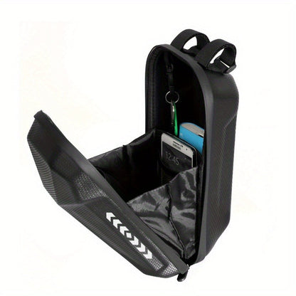 Electric Scooter Handlebar Bag Front Storage 2L Large Capacity – Portable Waterproof Handlebar Pouch for Phone, Wallet & Essentials, Universal Fit for E-Scooter, Bike & Bicycle