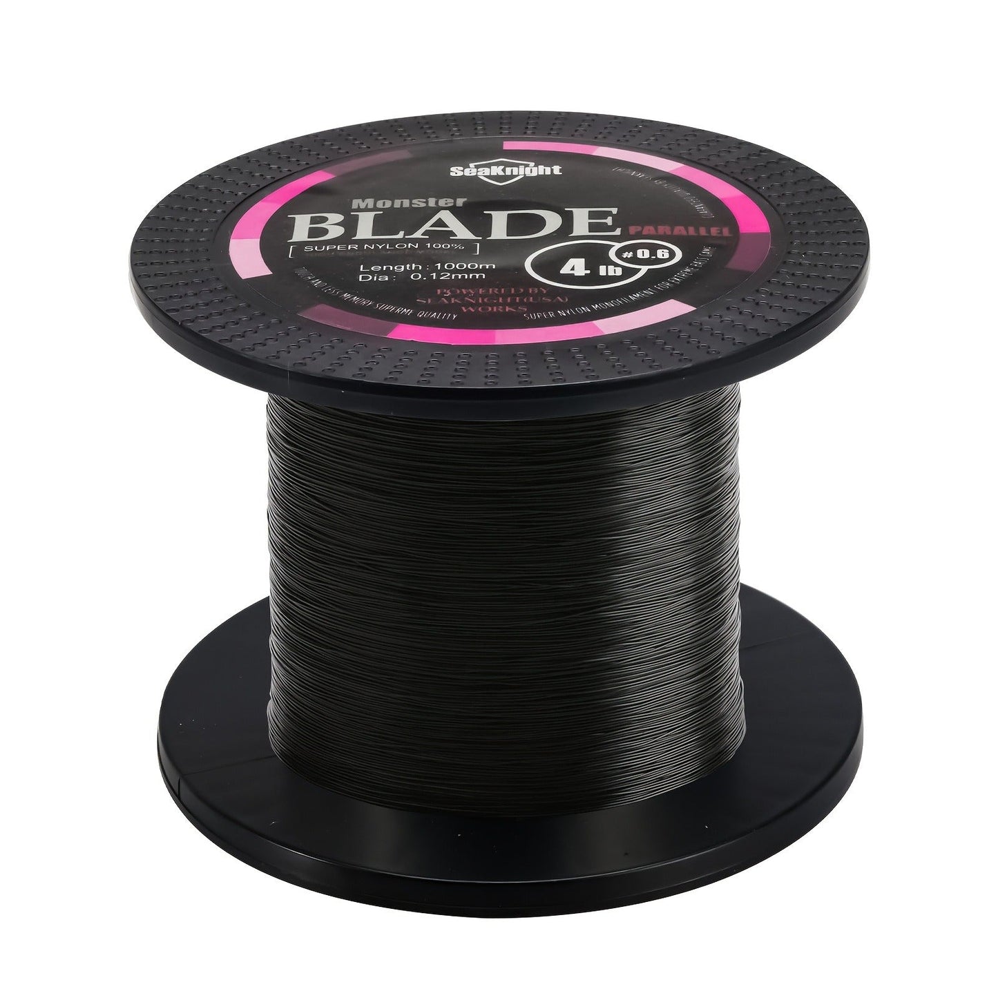 Monofilament Fishing Line 1000M / 1093Yds – Nylon Mono Line for Freshwater & Saltwater, 2-35LB, Black & White