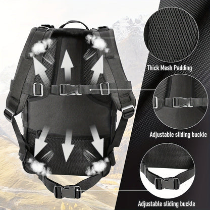 Tactical Military Backpack 50L – Large Capacity Molle Rucksack for Camping, Hiking, Hunting, Fishing & Travel, Unisex with Multiple Color Options