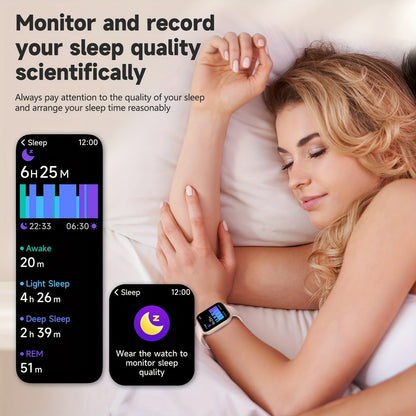 Smart Watch Fitness Tracker – 1.95" TFT Display, Built-in Alexa, 100+ Fitness Modes, Heart Rate Monitor, Men & Women