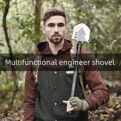 Hand-Forged Camping Axe & Shovel Set Portable Outdoor Tool Kit for Chopping Firewood Hiking Backpacking Gardening Backyard Survival Activities