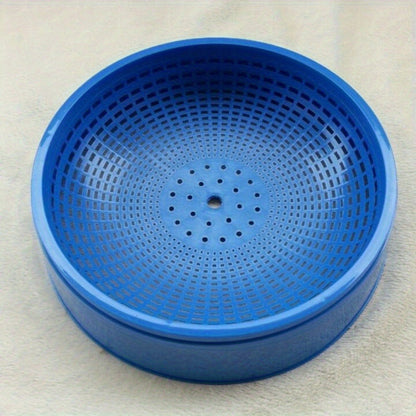 Pigeon Nesting Bowl 6-Pack with Coconut Fiber Mat – Durable Plastic Bird Breeding & Hatching Set for Racing Pigeons, Doves, Quails & Small Birds, Breeding Season Essential Gift for Bird Breeders