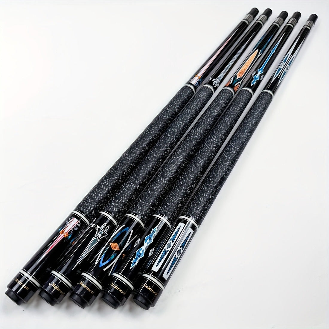 2-Piece Pool Cue 58 Inch – Grade A Canadian Maple, 12.5mm Low Deflection Shaft, Multi-Layer Leather Tip, Irish Linen Wrap – Professional Billiard Stick for Players