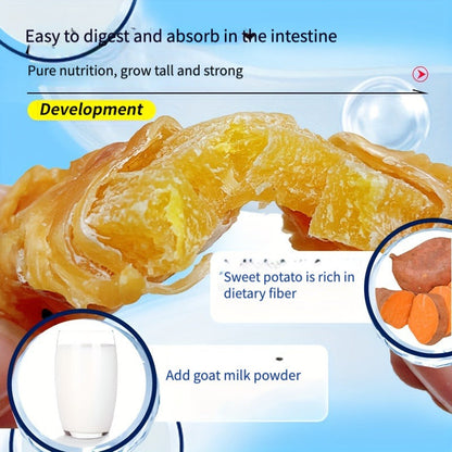 Dog Treats High Protein Training Sticks Chicken Duck Sweet Potato Milk Flavor Healthy Digestible Reward Snacks for Small Medium Large Dogs 200g 400g
