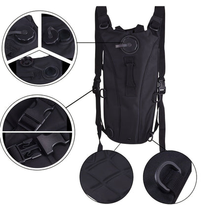 Hydration Backpack with 101oz BPA-Free Water Bladder – Tactical Water Pack for Cycling, Hiking, Trekking, Climbing & Outdoor Camping