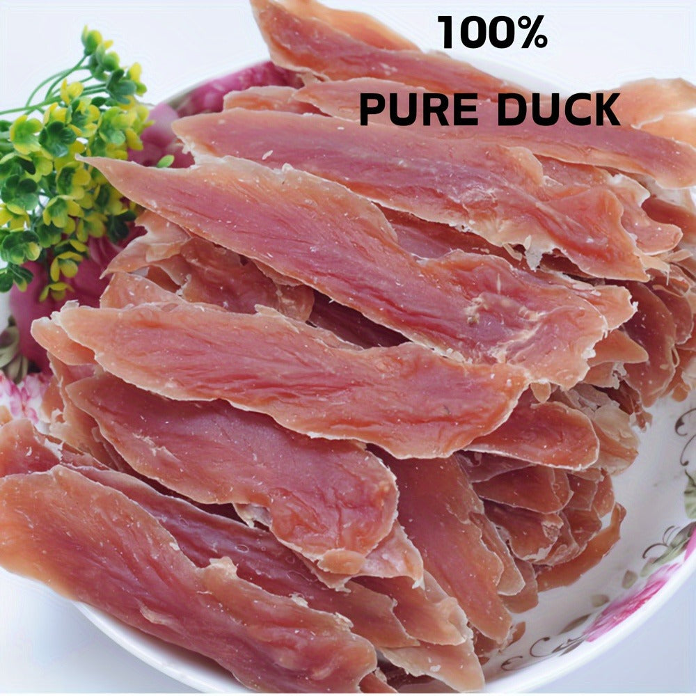 Chicken Jerky Dog Treats Real Pure Chicken Duck High Protein Low Fat Long Lasting Chews Healthy Digestible Training Reward Snack 200g 400g All Breeds