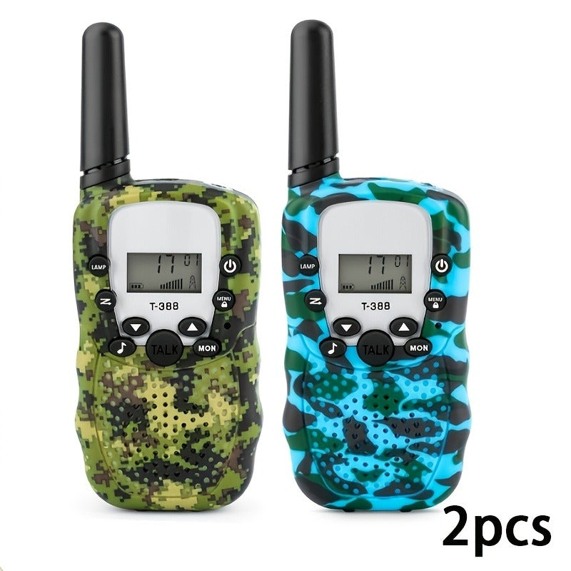 FRS Walkie Talkies 22 Channel 3 Mile Range VOX 99 Privacy Codes Kids Family Two Way Radio for Camping Hiking Cycling Outdoor