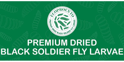 Non-GMO Dried Black Soldier Fly Larvae 5LB & 10LB - 85X More Calcium Than Mealworms, High Protein BSFL Treats for Chickens, Ducks, Wild Birds & Turtles