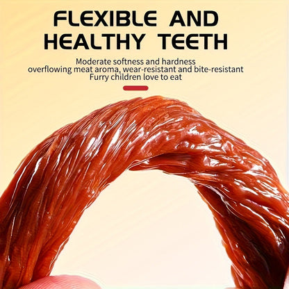 Beef Tendon Dog Chews – Natural Beef Strips Cubes & Diced Beef with Egg Yolk, High Protein Long-Lasting Dental Chews & Training Treats for Puppy Adult Dogs, Healthy Beef Jerky 150g Variety