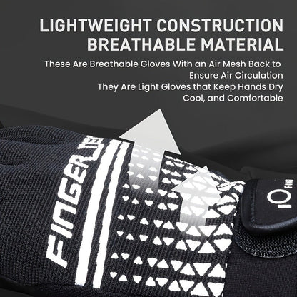 Workout Gloves Full Finger Touchscreen Gel Padded Anti-Slip for Men Women Gym Weight Lifting Cycling Fitness Driving Exercise Training Gloves S-XL