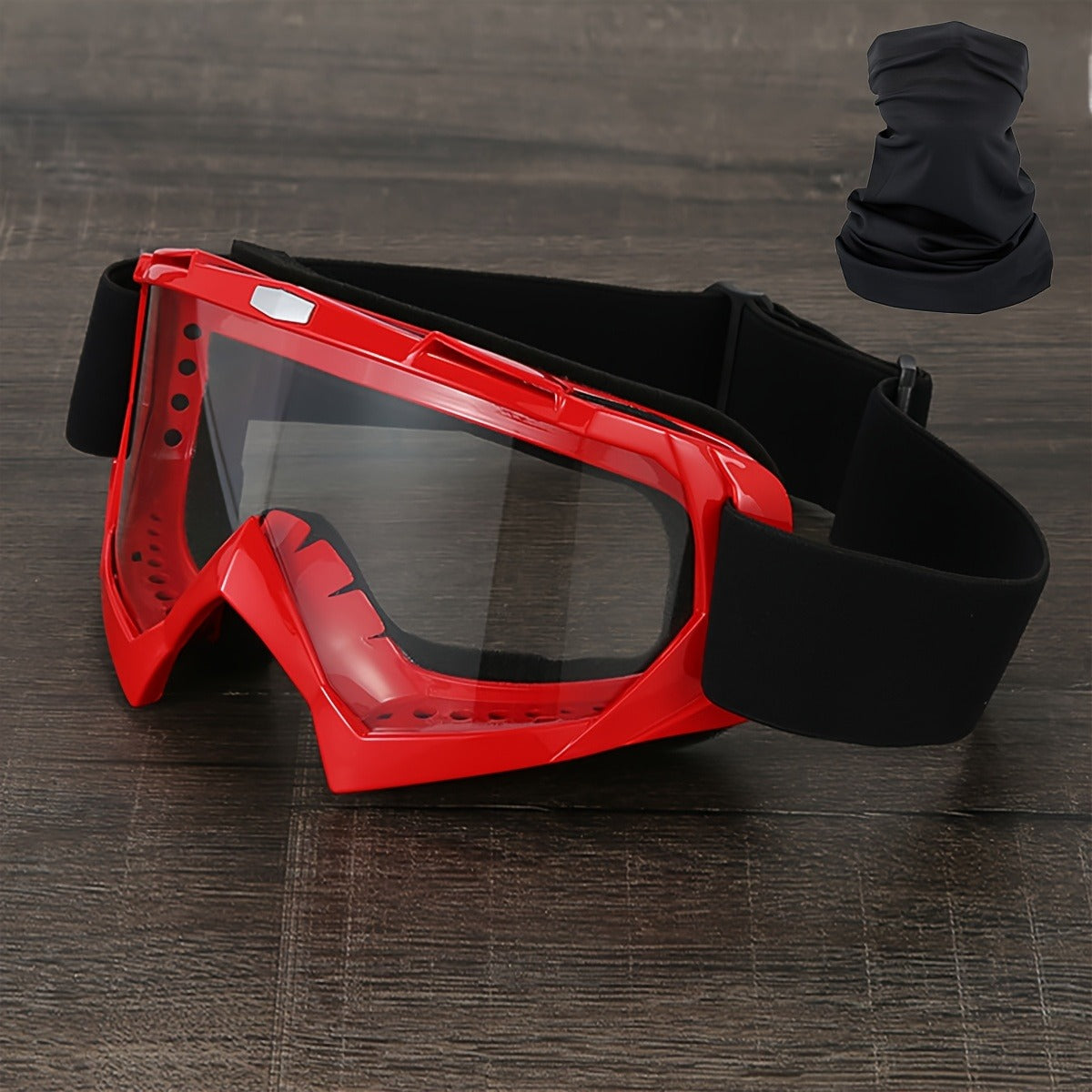 Ski Goggles with Headband – Mirror Coating Polycarbonate Lens, TPU Frame, Adjustable Thick Foam Pad, Anti-Fog Snow Goggles for Adults, 30+ Color Options for Skiing & Snowboarding
