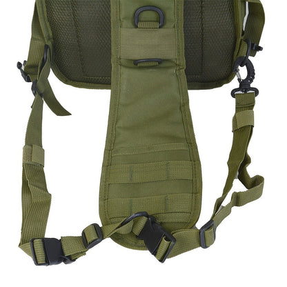 Tactical Chest Bag – Single Shoulder Crossbody Sling Pack for Hiking, Patrol & Outdoor EDC, Adjustable Strap, Multi-Pocket