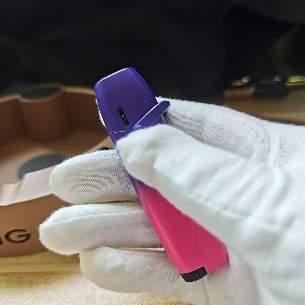 Cute Jet Torch Lighter for Women – Compact Windproof Adjustable Flame Lighter, Portable Refillable Butane Torch for Camping, BBQ, Kitchen & Candles, Stylish Gift for Women (No Butane Included)