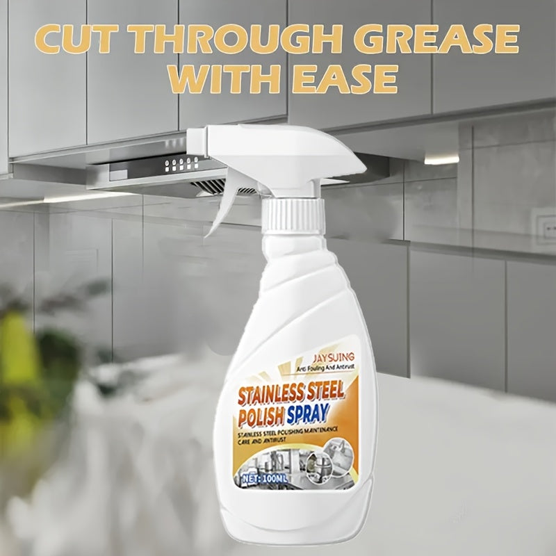 Stainless Steel Cleaner & Pot Bottom Cleaner Paste – Removes Black Grime, Rust & Grease from Pots, Pans & Kitchen Surfaces, Long-Lasting Shine in One Step