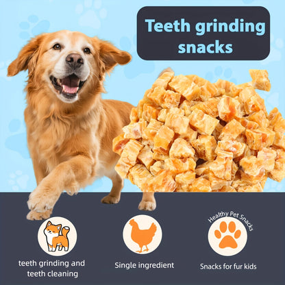 Mixed Flavor Dog Chews – Chicken Jerky & Duck Jerky Variety Pack, High Protein Low Fat Long-Lasting Training Reward Snacks for Small Medium Large Dogs, Easy to Digest Pet Treats