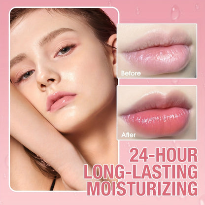 Moisturizing Lip Balm Set 4pcs Waterproof with Vitamin E Oil & Plant Oils — Long-Lasting Nourishing Lip Care for Dry Chapped Lips, Lip Repair Gift Set for Women