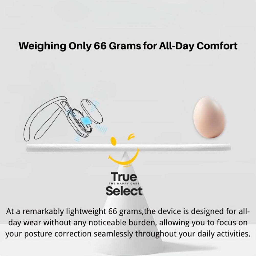 Posture Corrector Smart Vibration Reminder 1pc or 2pcs - Auto-Sensing 25° Slouch Alert USB Rechargeable Neck Back Support Trainer for Desk Office Gaming, Breathable ABS Silicone, Gift Ready